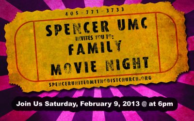Postcard Invitation for Spencer UMC